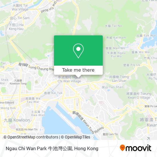 Ngau Chi Wan Park 牛池灣公園 map