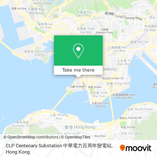 CLP Centenary Substation 中華電力百周年變電站 map
