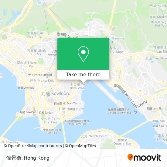 偉景街 map