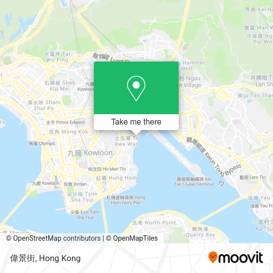 偉景街地圖