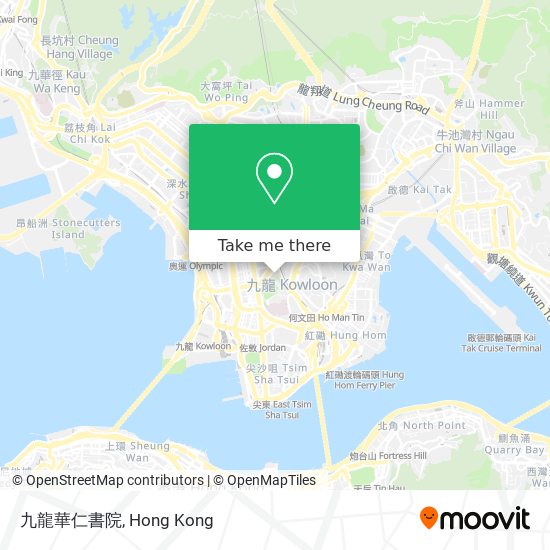九龍華仁書院 map