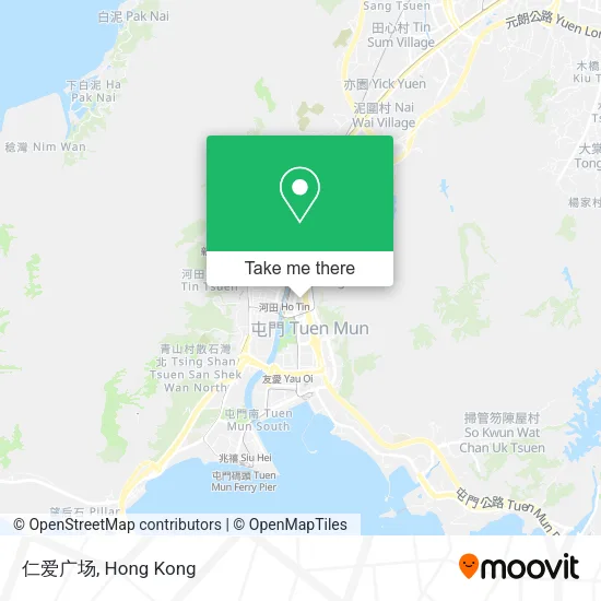 仁爱广场地圖