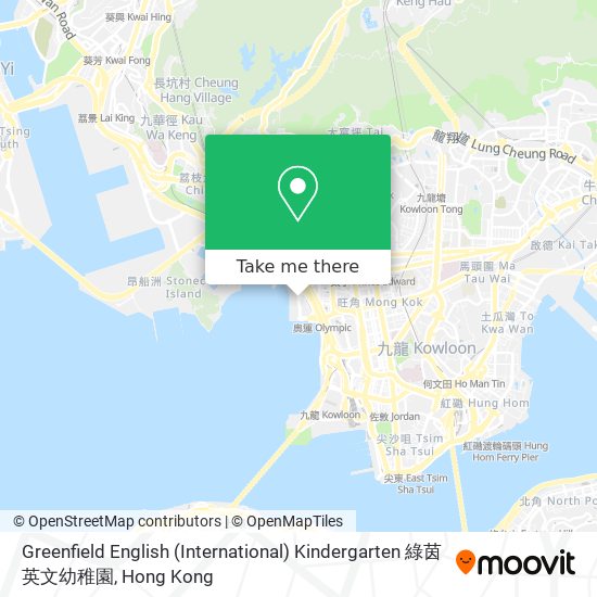 Greenfield English (International) Kindergarten 綠茵英文幼稚園 map