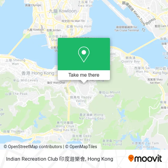 Indian Recreation Club 印度遊樂會 map