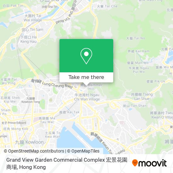 Grand View Garden Commercial Complex 宏景花園商場 map