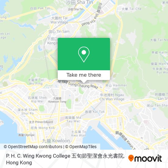 P. H. C. Wing Kwong College 五旬節聖潔會永光書院 map