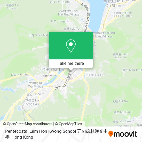 Pentecostal Lam Hon Kwong School 五旬節林漢光中學 map