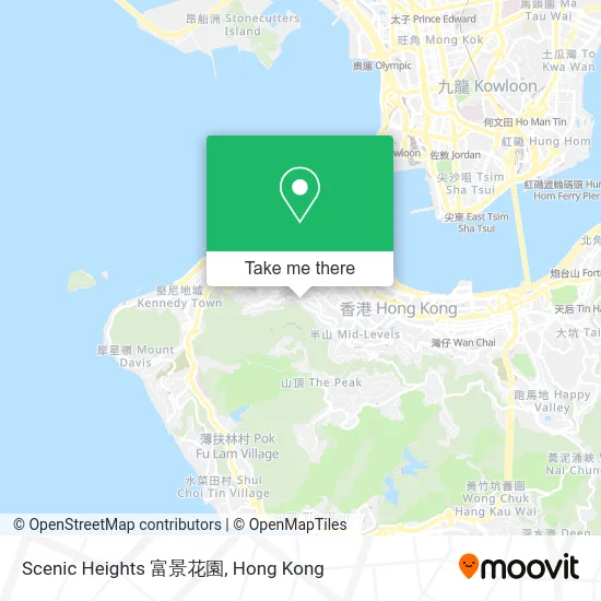 Scenic Heights 富景花園 map