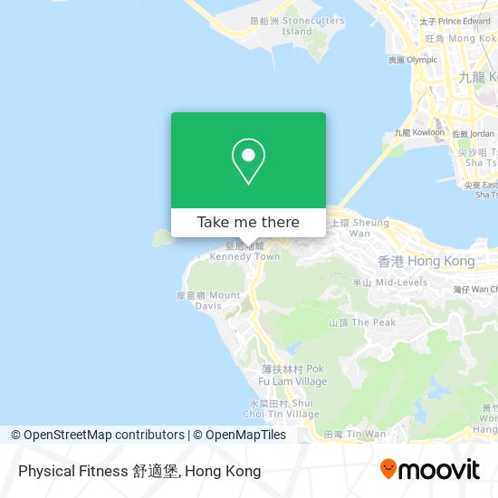 Physical Fitness 舒適堡 map