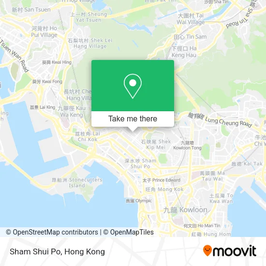 Sham Shui Po map