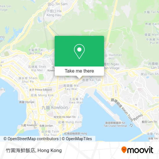 竹園海鮮飯店 map