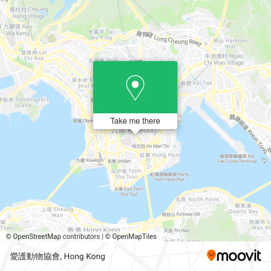 愛護動物協會 map