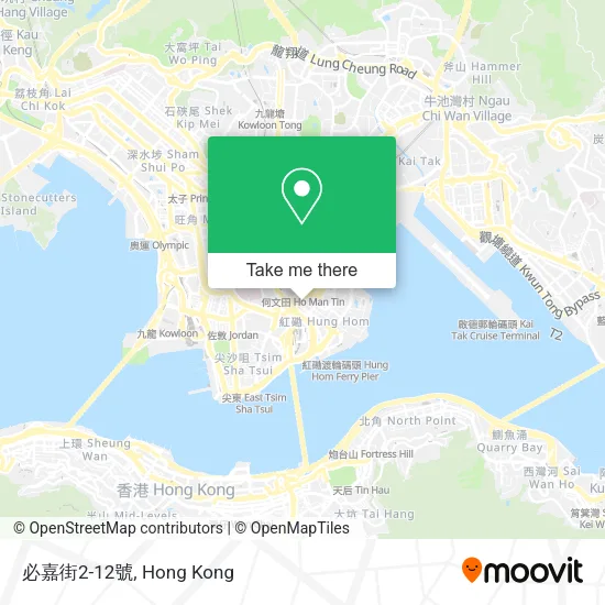 必嘉街2-12號地圖