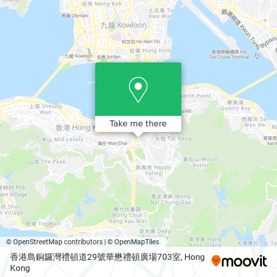 香港島銅鑼灣禮頓道29號華懋禮頓廣場703室 map