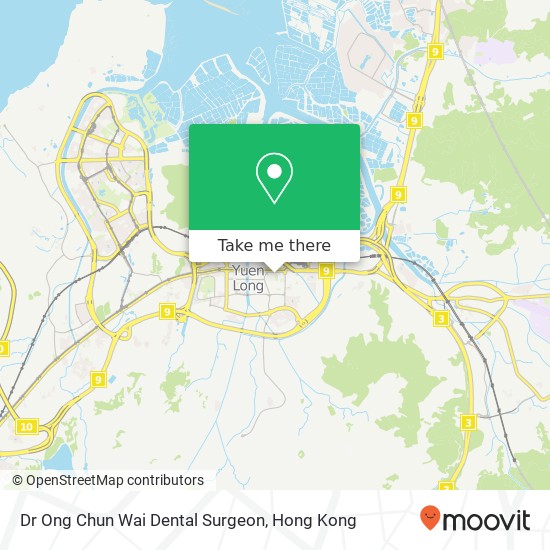 Dr Ong Chun Wai Dental Surgeon map