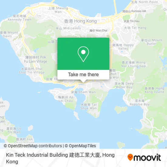 Kin Teck Industrial Building 建德工業大廈地圖
