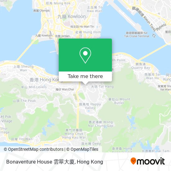 Bonaventure House 雲翠大廈 map