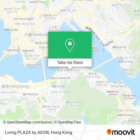 Living PLAZA by AEON map
