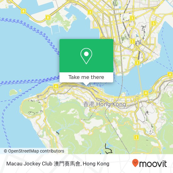 Macau Jockey Club 澳門賽馬會 map