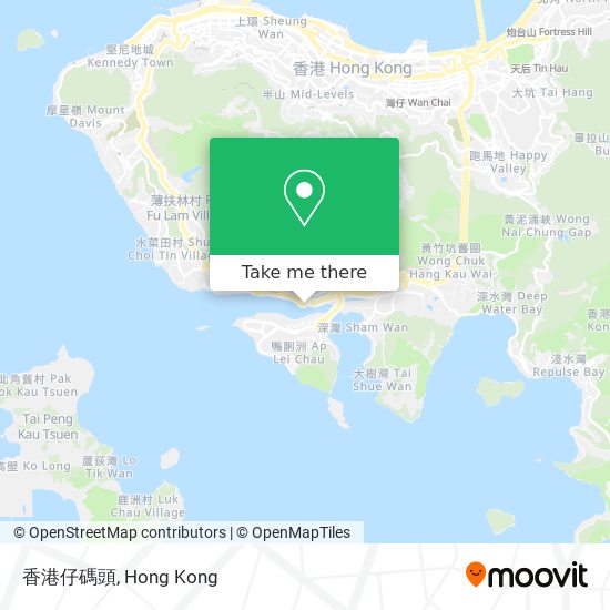 香港仔碼頭 map