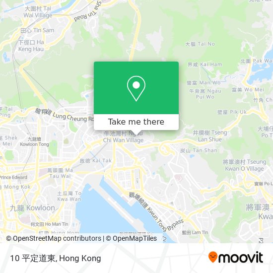 10 平定道東 map