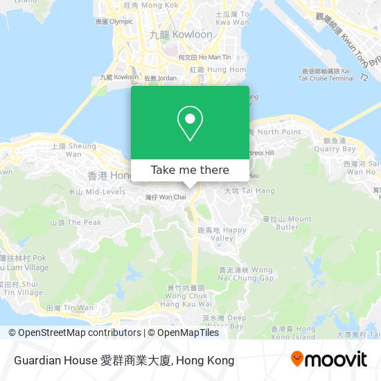 Guardian House 愛群商業大廈 map