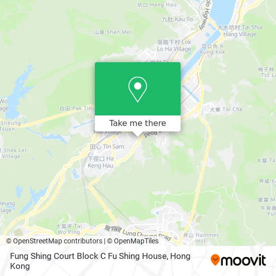 Fung Shing Court Block C Fu Shing House map