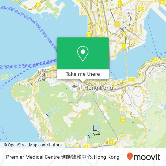 Premier Medical Centre 進匯醫務中心 map