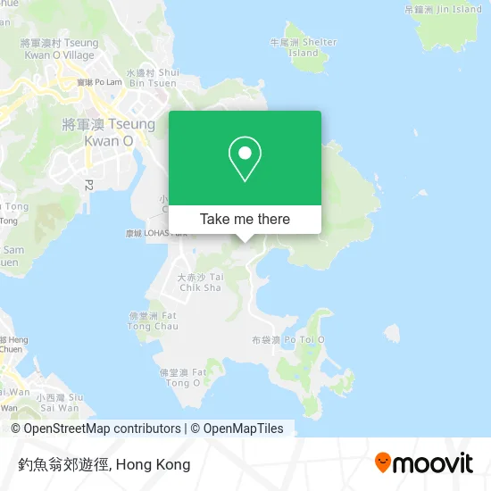 釣魚翁郊遊徑 map