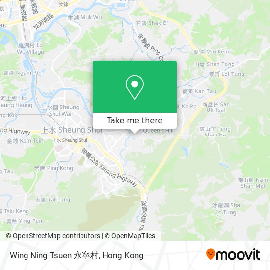 Wing Ning Tsuen 永寧村 map
