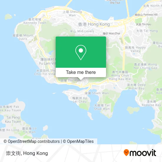 崇文街地圖