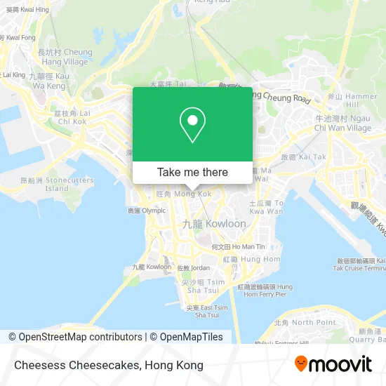 Cheesess Cheesecakes map