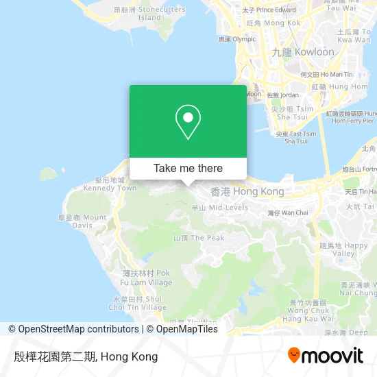殷樺花園第二期地圖