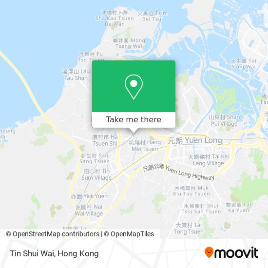 Tin Shui Wai map
