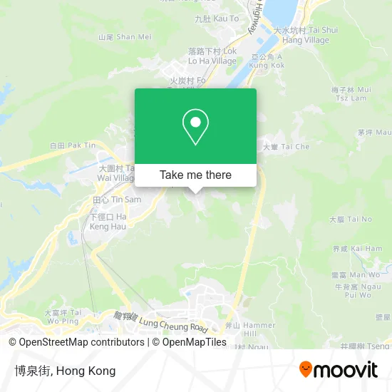 博泉街 map