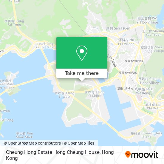 Cheung Hong Estate Hong Cheung House map