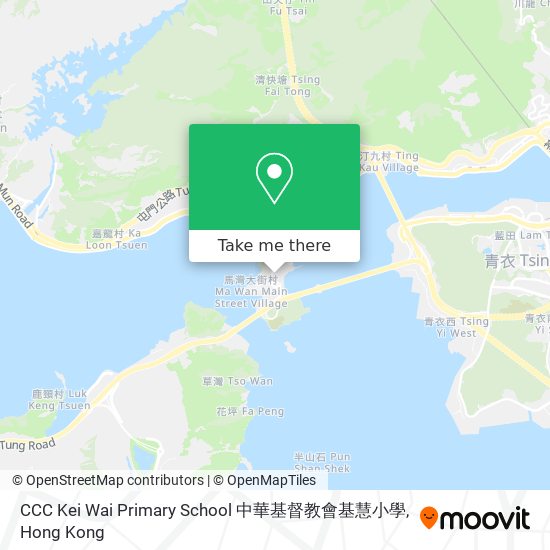 CCC Kei Wai Primary School 中華基督教會基慧小學 map