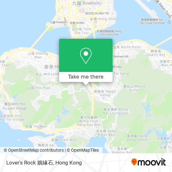 Lover's Rock 姻緣石 map