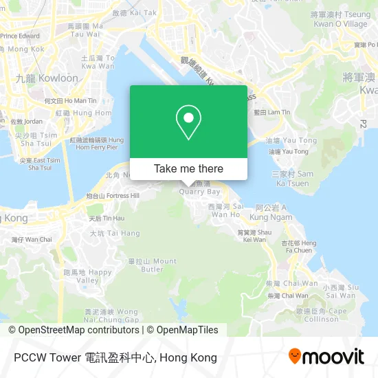 PCCW Tower 電訊盈科中心 map