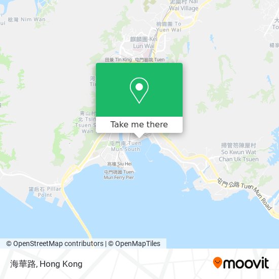 海華路 map