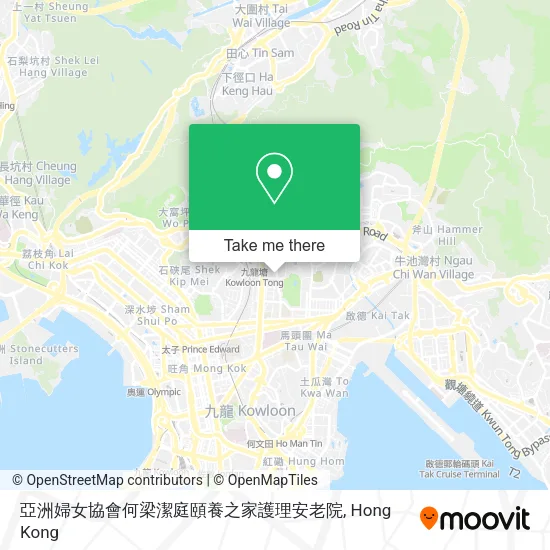 亞洲婦女協會何梁潔庭頤養之家護理安老院 map