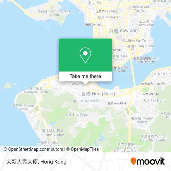 大新人壽大廈 map