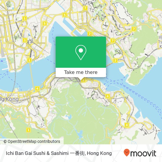 Ichi Ban Gai Sushi & Sashimi 一番街 map