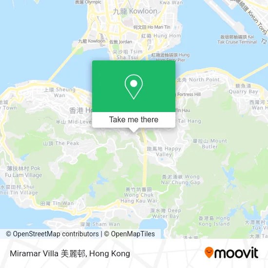 Miramar Villa 美麗邨地圖