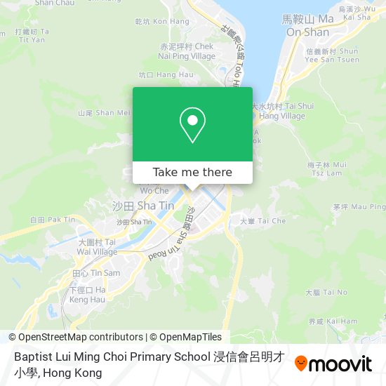 Baptist Lui Ming Choi Primary School 浸信會呂明才小學 map