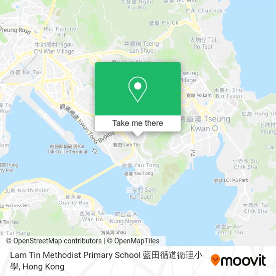 Lam Tin Methodist Primary School 藍田循道衛理小學 map