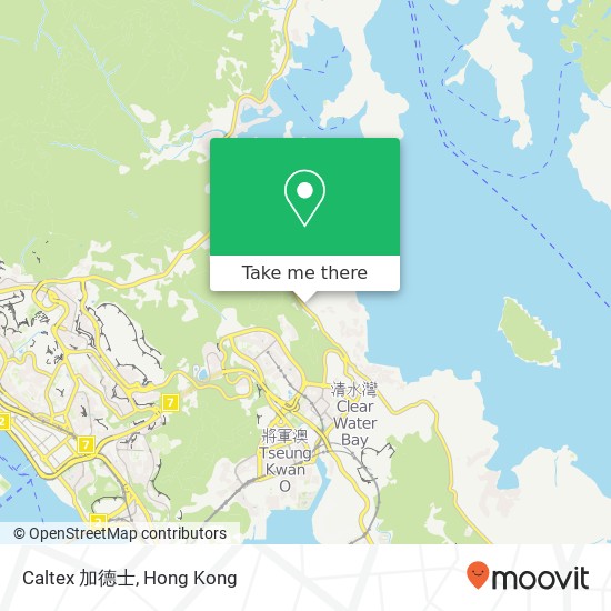 Caltex 加德士 map