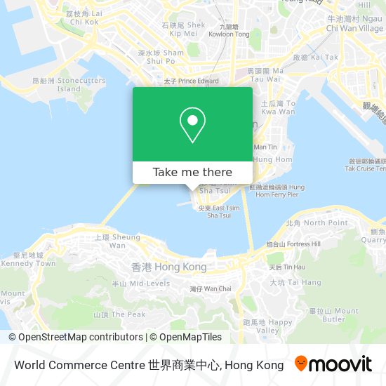 World Commerce Centre 世界商業中心地圖