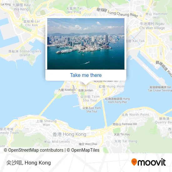 尖沙咀 map