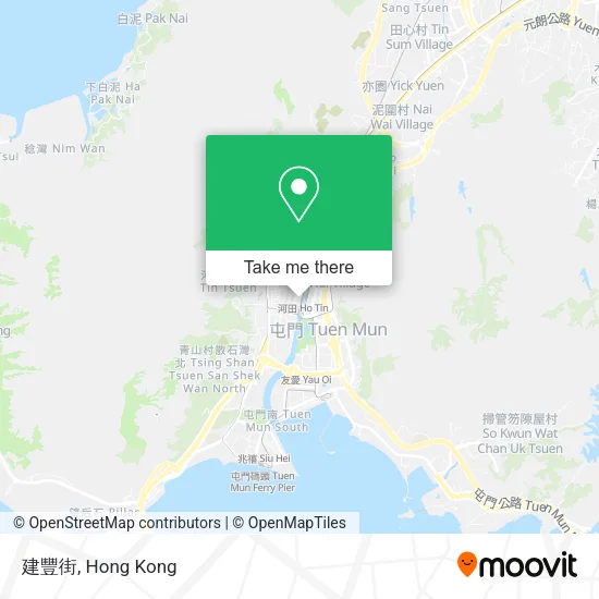 建豐街 map